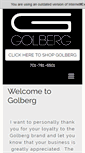 Mobile Screenshot of golberg.com